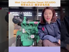 برق قابل اعتماد و صرفه جویی در فضا ژنراتور دیزل 20KW 25KVA با کیس ضد صدا