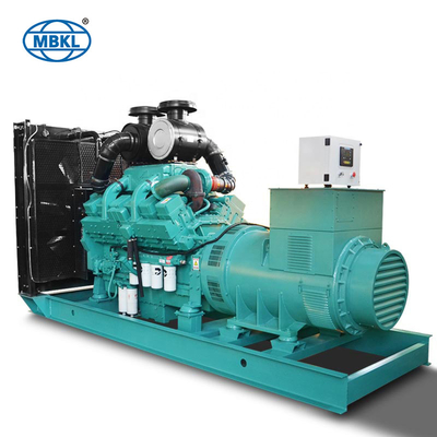 عایق صدا پرکینز دیزل ژنراتور 1000KVA 800KW برای سایت ساخت