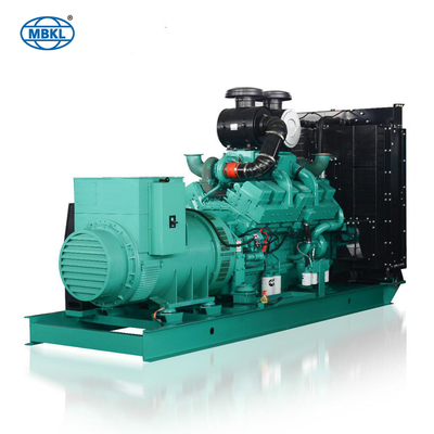 قیمت خوب کامینز KTA19-G3 موتور باز 400kW ژنراتور دیزل کم سر و صدا 500KVA نوع خاموش آنلاین