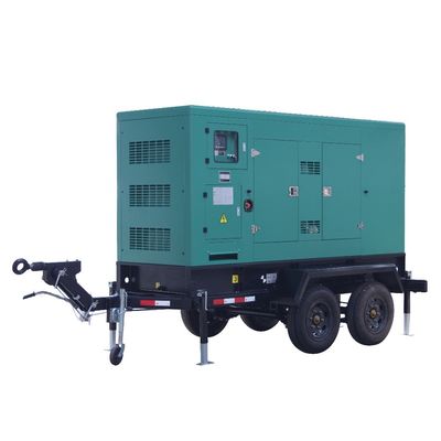 قیمت خوب نوع تریلر 450A 240KW ژنراتور دیزل پرکینز خنک شده با آب 3 فاز 4 سیم آنلاین