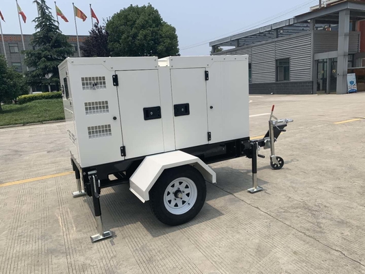 قیمت خوب Cummins KTA38-G9 1000KW 1250KVA ژنراتور دیزل تریلر با ATS آنلاین