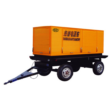 قیمت خوب نوع تریلر خاموش YND485ZLD 36kva 20kw ژنراتور دیزل آنلاین