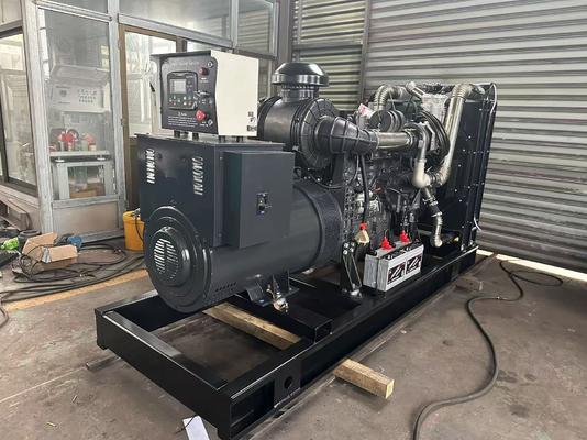 قیمت خوب 375KVA Open Type SDEC Diesel Generator Set با موتور SC12E420D2 و خروجی قدرت 250KW آنلاین