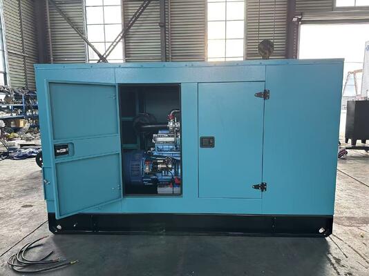 دیزل ژنراتور 125kVA/100KW نوع بی صدا برای بیمارستان ها، هتل ها و مراکز داده