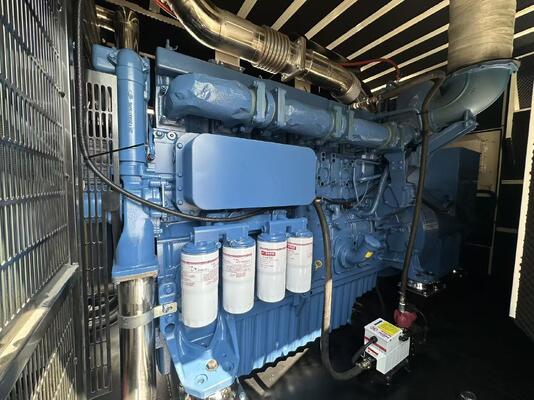 توليد عمده 1250kVA خاموش ژنراتورهای دیزل با موتور Yuchai