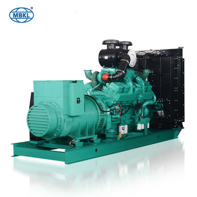 کامینز KTA19-G3 موتور باز 400kW ژنراتور دیزل کم سر و صدا 500KVA نوع خاموش